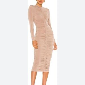Ansel Ruched Jersey Dress
